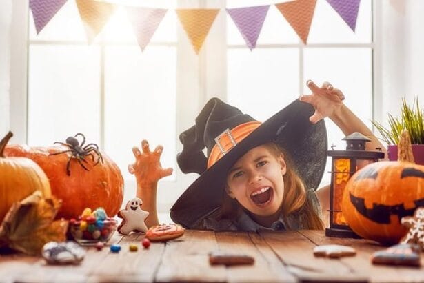 Украшаем дверь на Хэллоуин